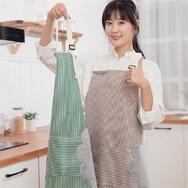 데일리 주방 방수 앞치마 홈카페 키친 방수 앞치마 요리용 타월 - 상품 이미지