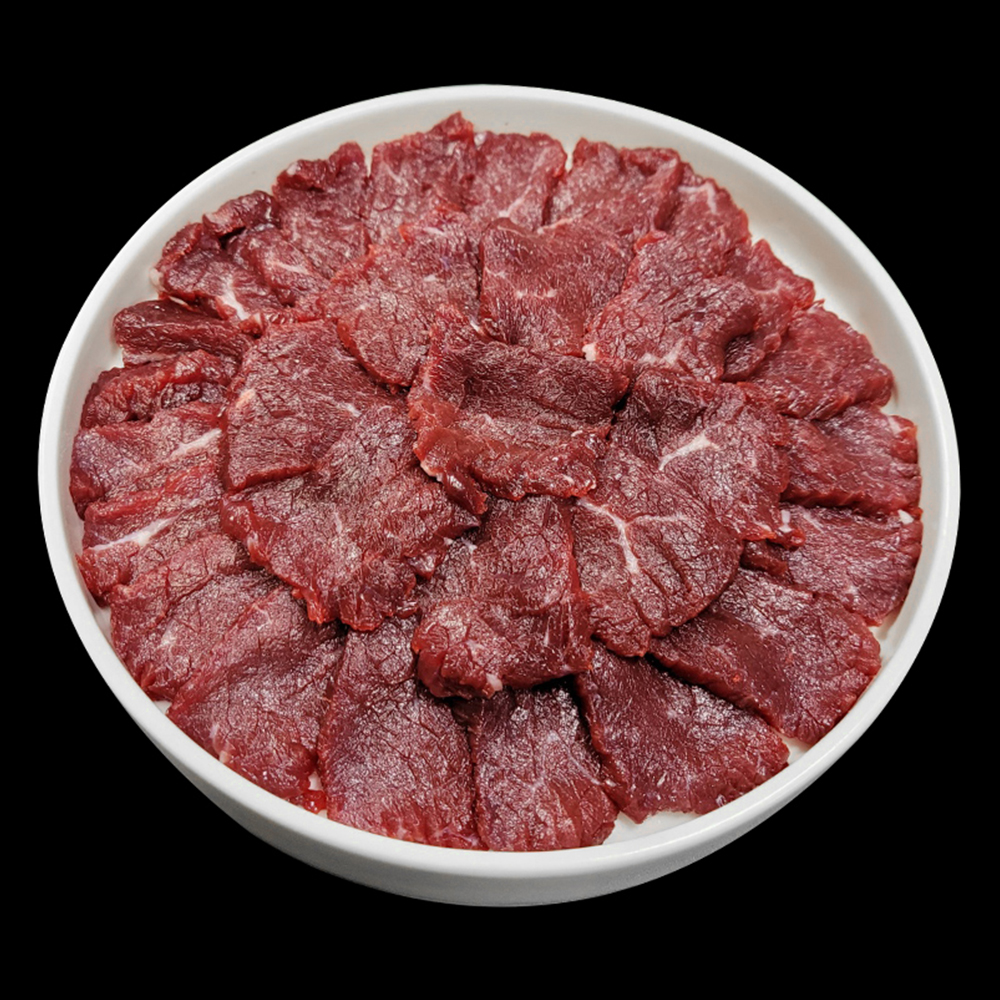 토해원 당일도축 프리미엄 한우 뭉티기 육사시미 120g 1팩 2팩 소스증정 - 상세 이미지 4