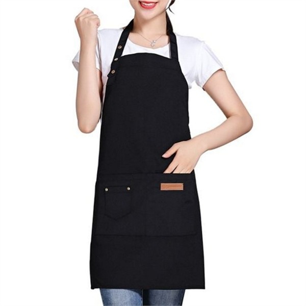 주방 방수 앞치마 요리사 업소용 방수 앞치마 생활 작업용 캔버스 - 상품 이미지