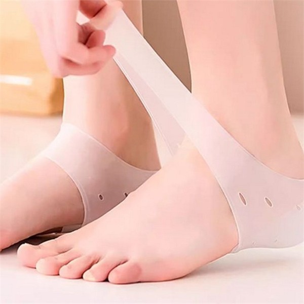 발바닥 뒤꿈치 보호 패드 실리콘 뒷꿈치 패드 완화 쿠션 - 상품 이미지