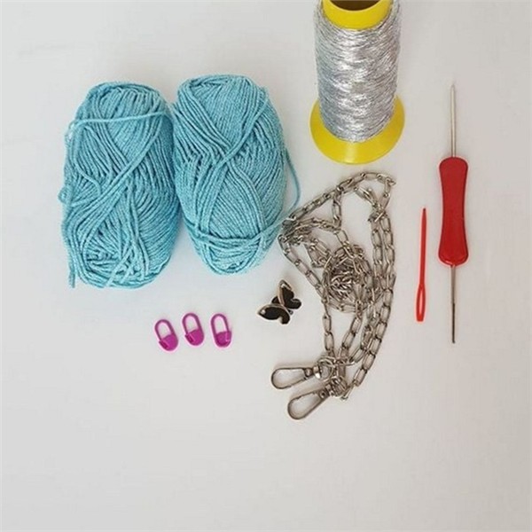 숄더백 뜨개 가방 diy 패키지 손뜨개 뜨개 실 가방 키트 - 상세 이미지 2