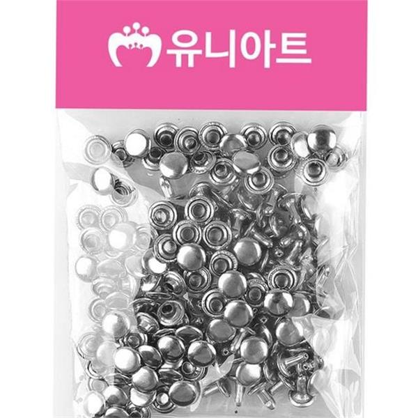 핸드메이드 쇠 단추 0.8cm 데님 금속 단추 부자재 의류 수선 - 상품 이미지