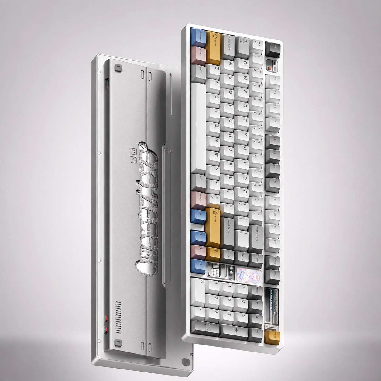 스웨그키 QK100MK2 완제품 유무선 기계식 블루투스 풀배열 알루미늄 스크린 키보드 [100Key] 이미지 3