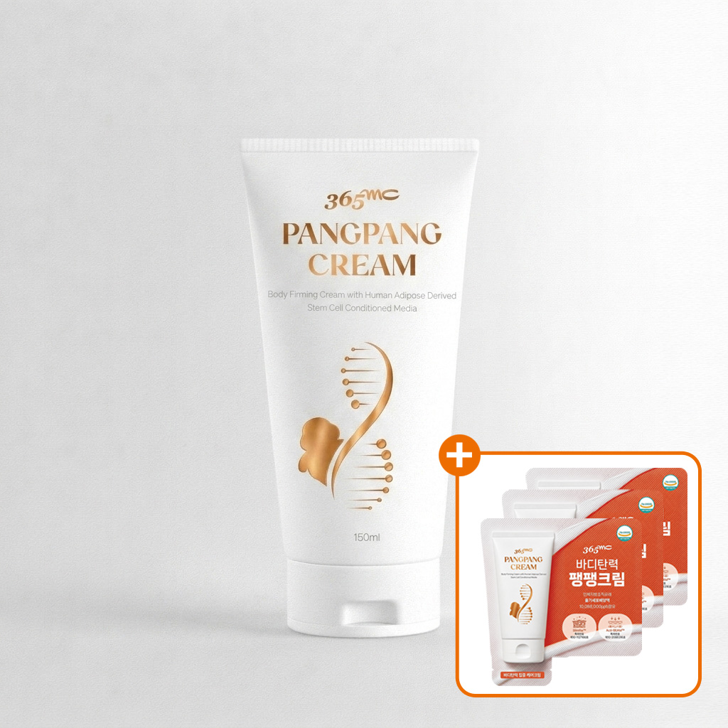 365mc 팽팽 크림 팔뚝 복부 바디 탄력 케어 줄기세포 배양액 함유 150ml, 1개 - 상품 이미지