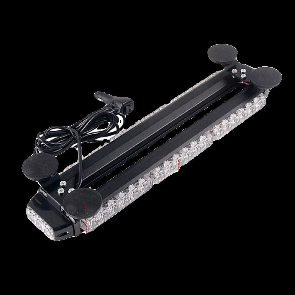 차량용 LED 경광등 자석 비상등 무선 3섹션 빨강 파랑 12-24v 50cm - 상세 이미지 3