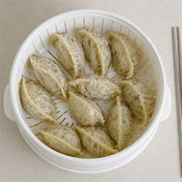 레인지용 전자 레인지 찜기 2단 전자 레인지 만두 간편 멀티 - 상품 이미지