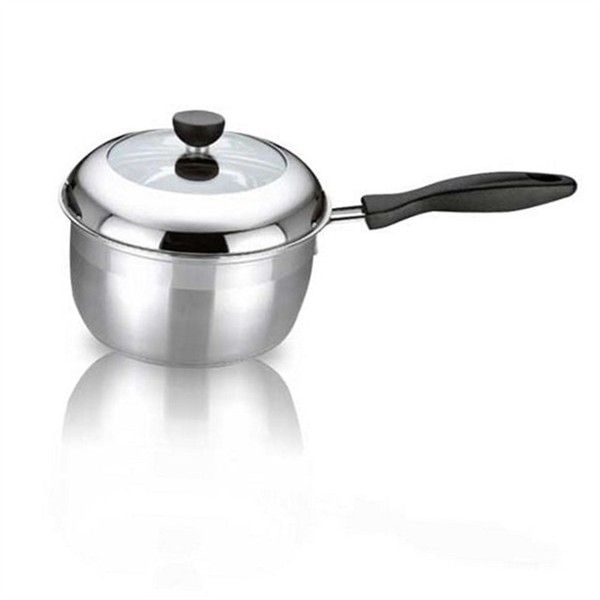 라면 스텐 편수 냄비 18CM 인덕션 편수 냄비 주방용 찌개 - 상품 이미지