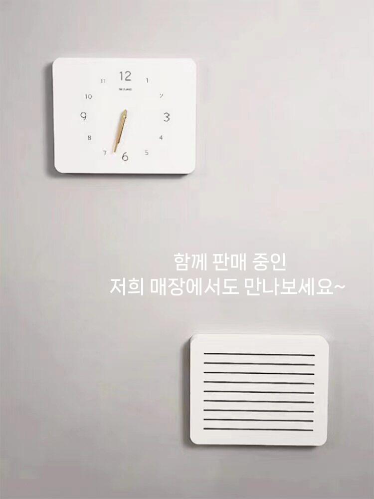 두꺼비집 가리개 커버 시계 거실 배전함 분전함 오른쪽 오픈 가로 40x30cm 범위 32x22 (완전 디지털) 다이얼 - 상세 이미지 4