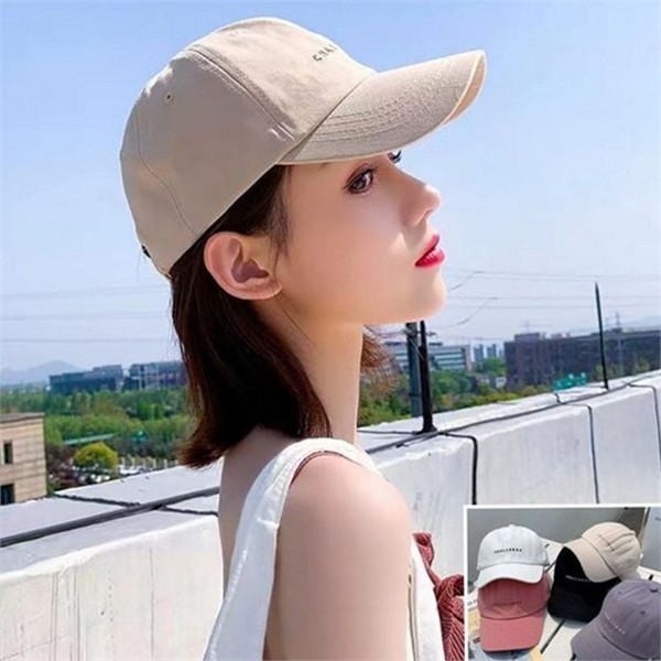 빈티지 여성 볼캡 레터링 여성 캡모자 스트릿 워싱 - 상품 이미지