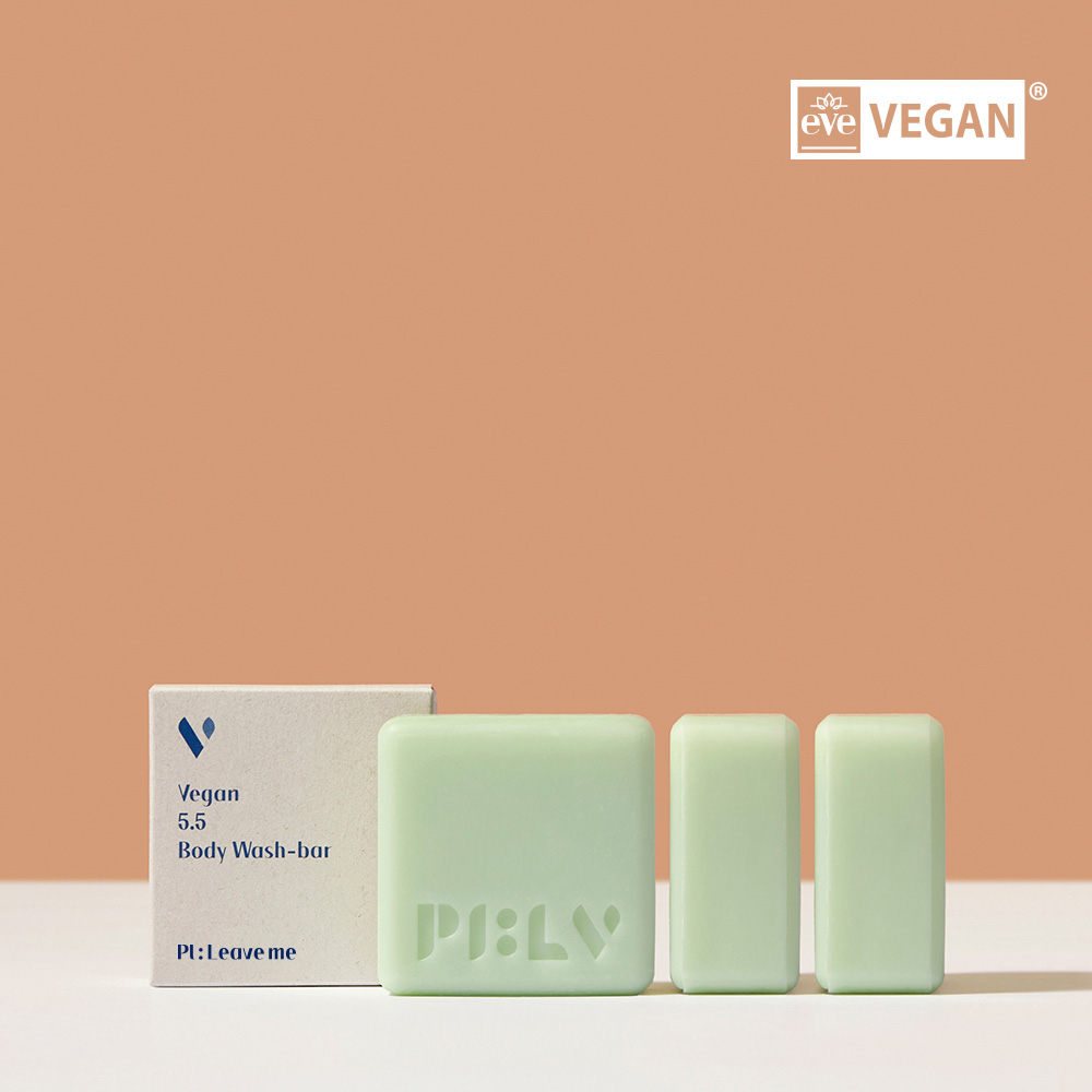 비건 5.5 바디워시바 순한 극건조피부 약산성 비누 시트러스 허브, 100g, 3개