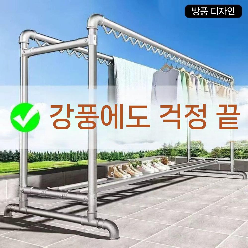 창고용 대형 행거 매장용 이동식 의류매장 150x160cm - 상세 이미지 2