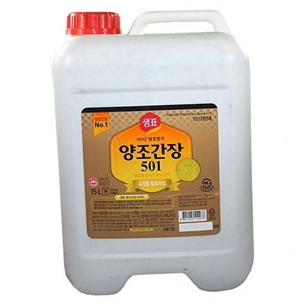 대용량 양조 간장 15리터 15L 업소용 간장 식당 요리 소스 - 상품 이미지