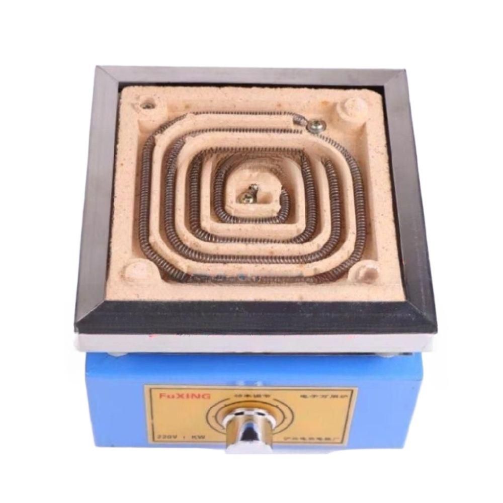 전기 핫플레이트 곤로 스토브 실험실 과학실 가열 열판 125x125mm 220V 1kW - 상품 이미지