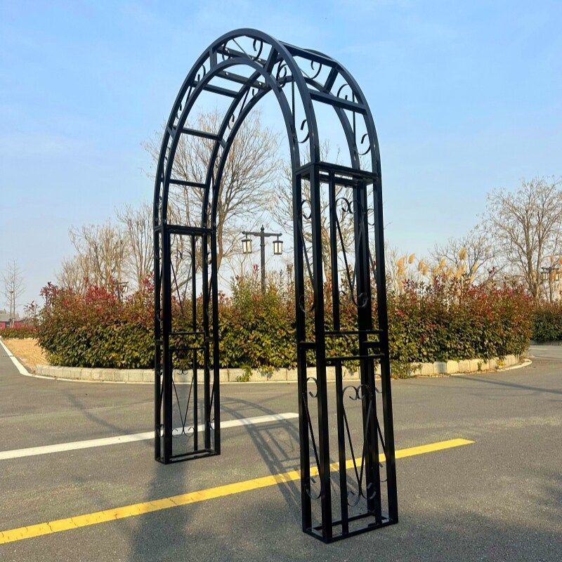 장미 아치 지지대 펜스 울타리 화단 철제 가든 꾸미기 너비 1.5m 높이 2.3m 큰 - 상세 이미지 3