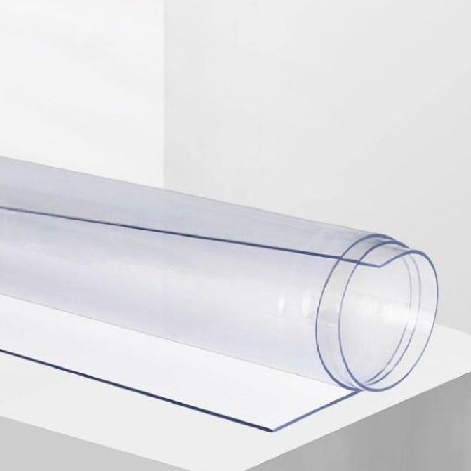 PVC 매트 식탁보 데스크매트 깔판 내열성 투명 내유성 책상 두께 0.3mm 1.2x1m - 상품 이미지