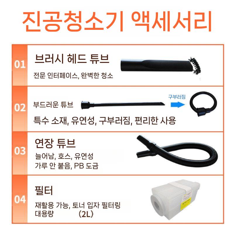 토너 청소기 복사기 분진청소기 진공청소기 클리너 필터 표준 세트 - 상세 이미지 5