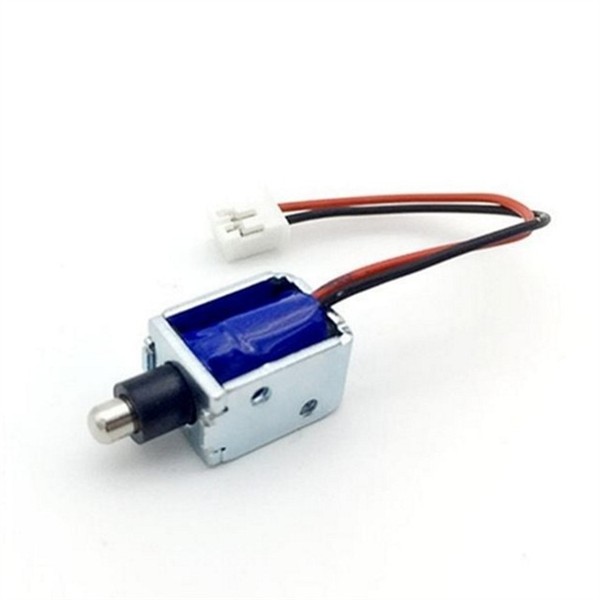 전기 솔레노이드 잠금 장치 DC12V0.42A 푸쉬 dc 12v 전자석 전자기 - 상품 이미지