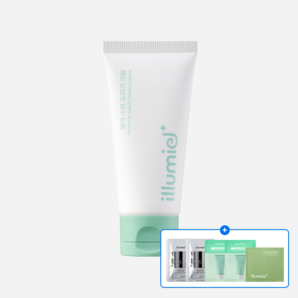 [48시간지속] 일루미엘 물먹 수분 도자기 크림 50ml, 1개 - 상품 이미지