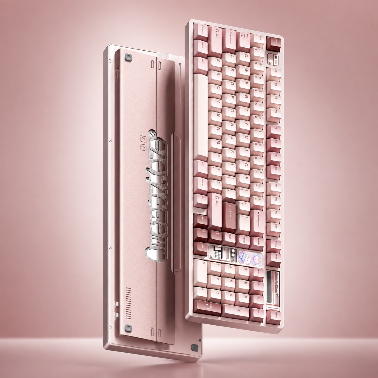 스웨그키 QK100MK2 완제품 유무선 기계식 블루투스 풀배열 알루미늄 스크린 키보드 [100Key] 이미지 4