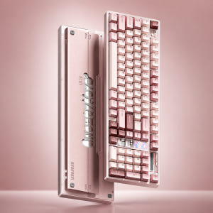 스웨그키 QK100MK2 완제품 유무선 기계식 블루투스 풀배열 알루미늄 ... 개봉기 | 실사용 후기 - 상품 이미지 4