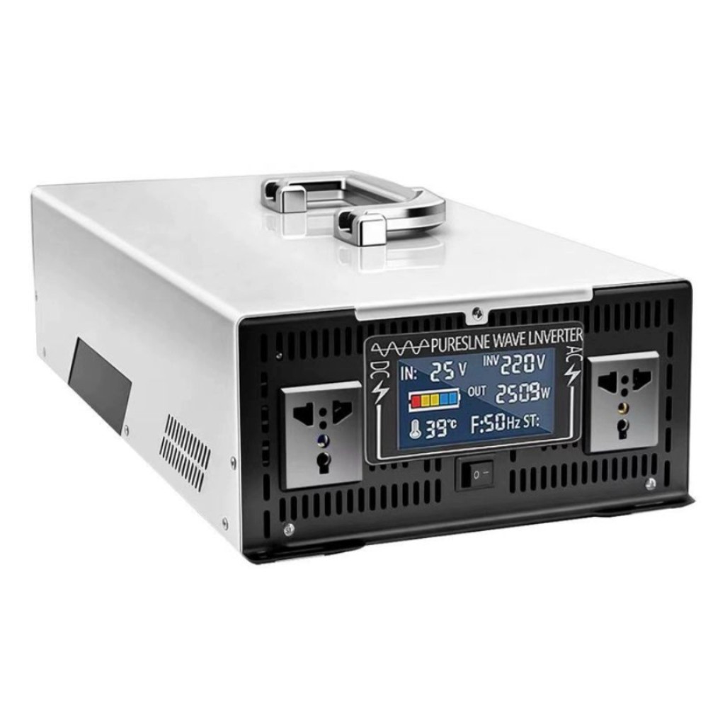 순수 정현파 대용량 전기 변환기 3000W TV 컴퓨터 220V 12V - 상세 이미지 3