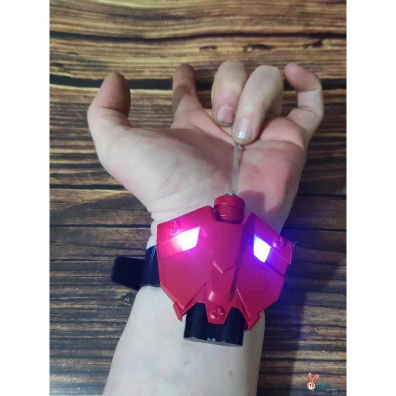 거미줄 분사 코스프레 장난감 스파이더맨 웹슈터 발사 기본형 베이직 레드 - 상세 이미지 3