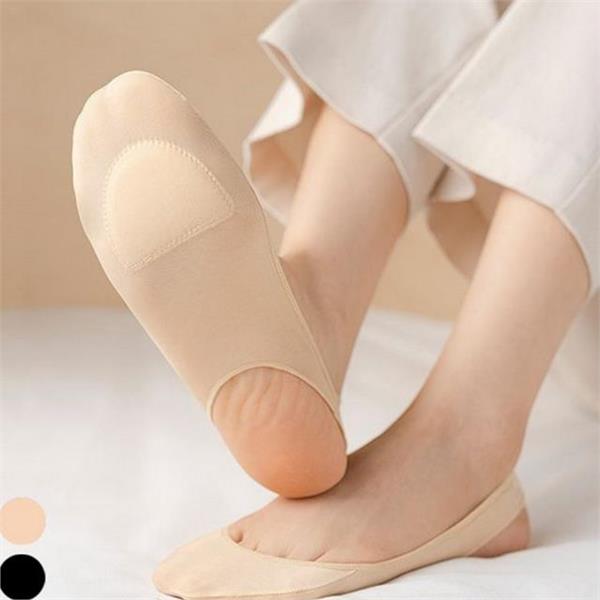 논슬립 여성 덧신 양말 슬립온 여성 페이크삭스 뒤꿈치 쿠션 발바닥 - 상품 이미지