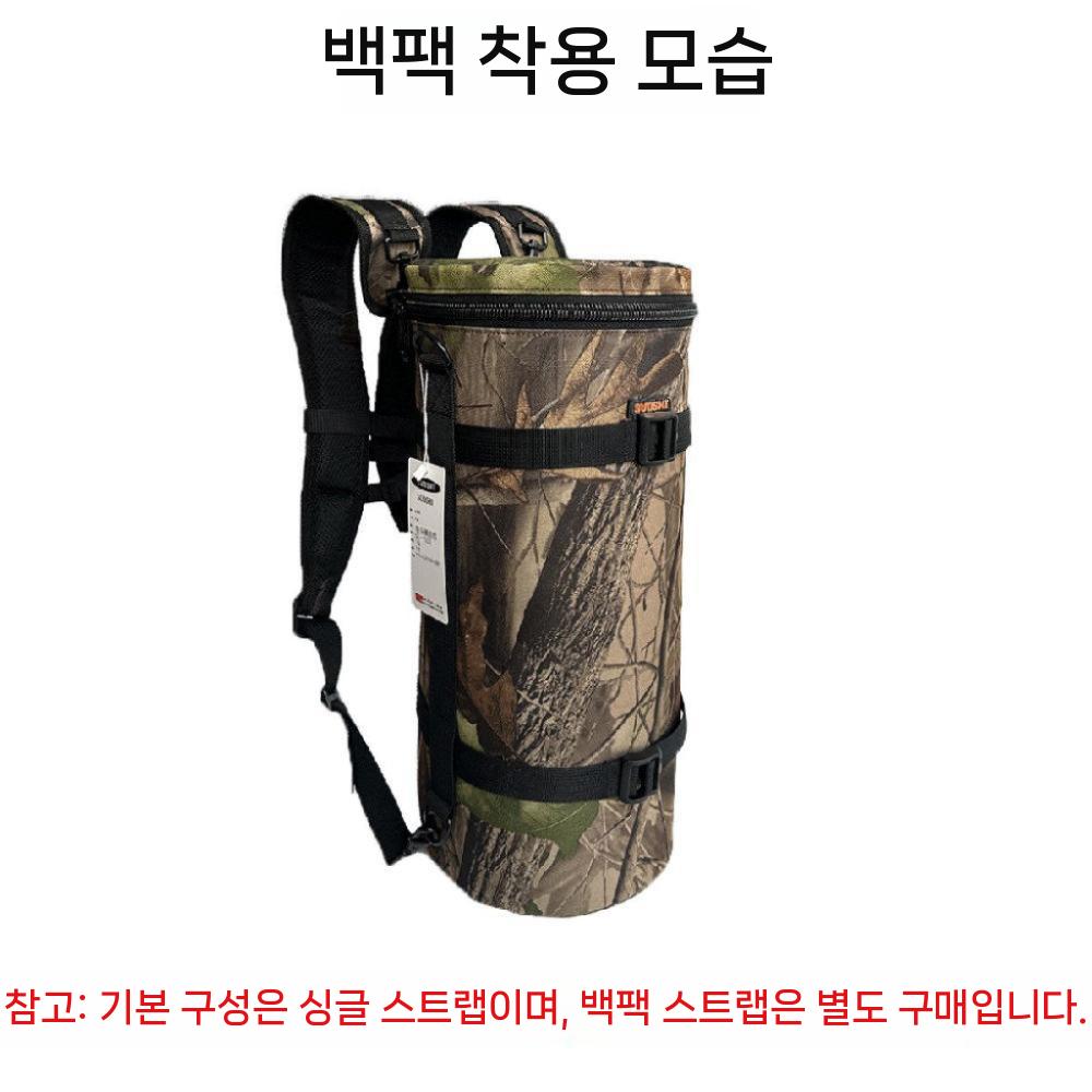 망원렌즈 가방 줌렌즈 케이스 충격방지 방수 보관 파우치 블랙 Sony FE200-600 - 상세 이미지 5