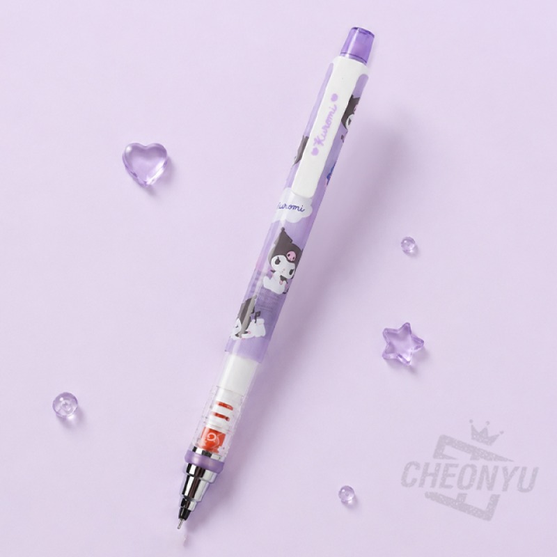 쿠로미 쿠루토가 샤프 0.5mm 산리오 샤프심 굵기 - 상품 이미지