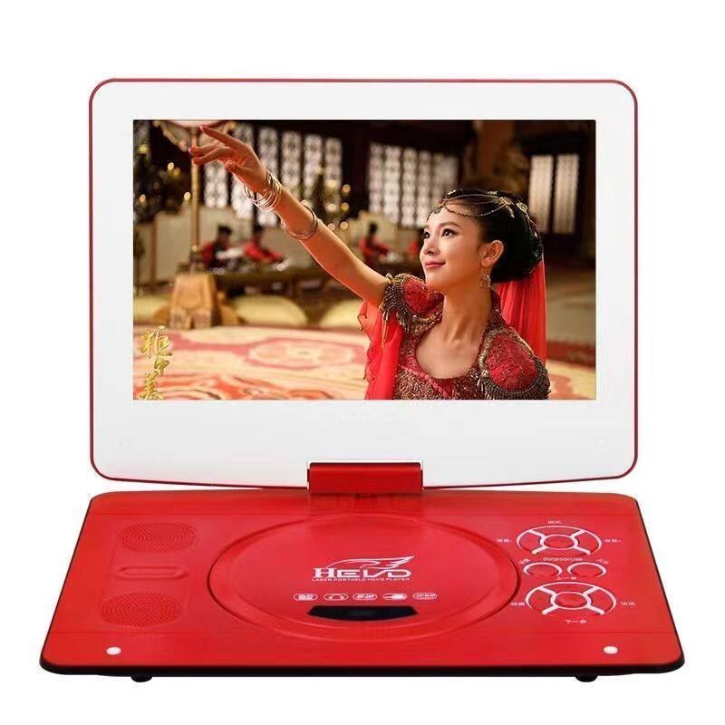 DVD 플레이어 재생기 휴대용 일체형 CD VCD 영상 파란색 15인치 - 상세 이미지 3