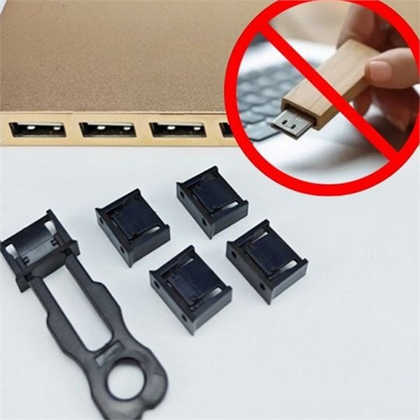 물리적 usb 포트 잠금 장치 블로커 usb 포트 보안 장치 - 상품 이미지