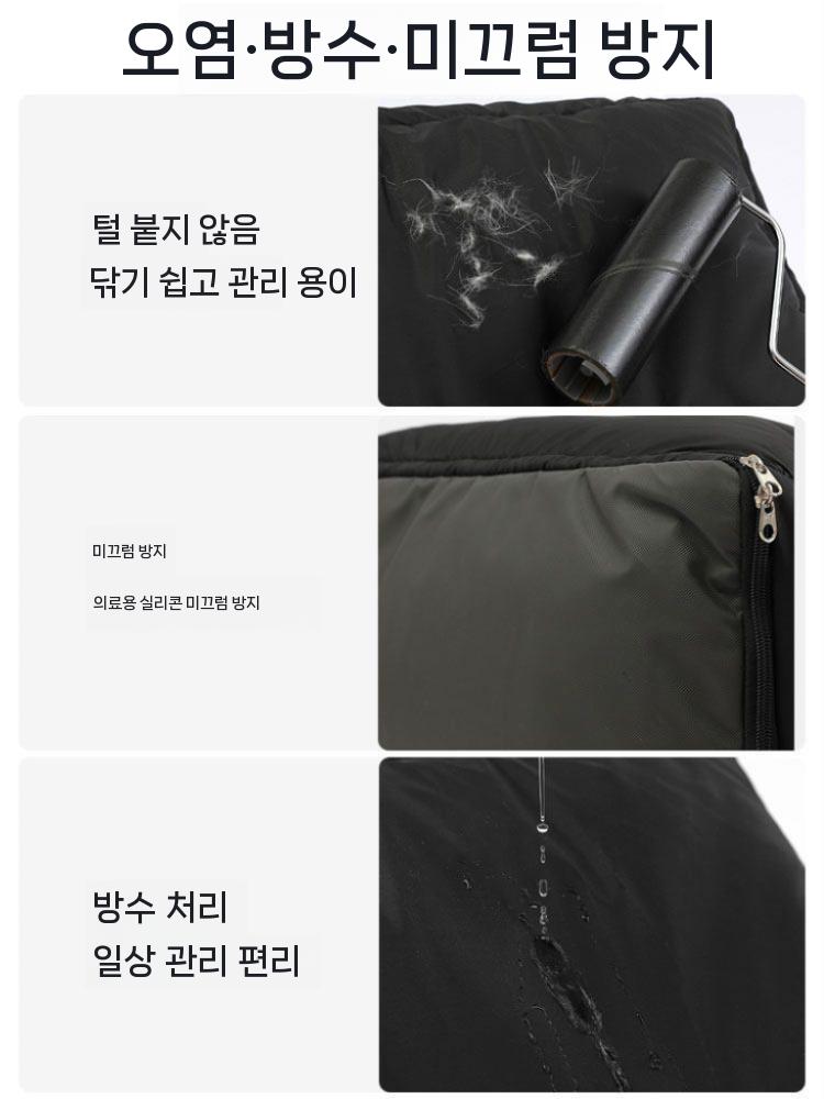 강아지 숨숨집 텐트 동굴집 애견 대형 개집 침대 흰색 이미지 6