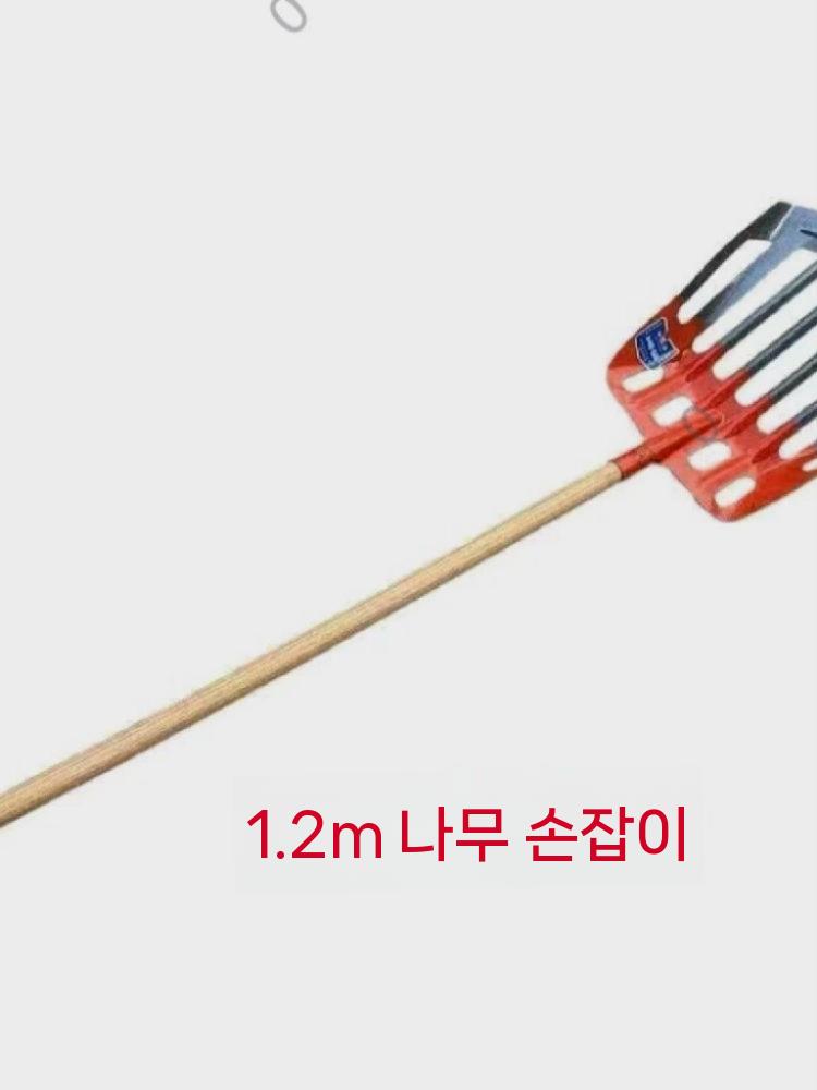 돌고르기 삽 납작삽 자갈 작은 대형 옥수수삽 곡물 소형 36x50cm+1.2m 막대 - 상세 이미지 3