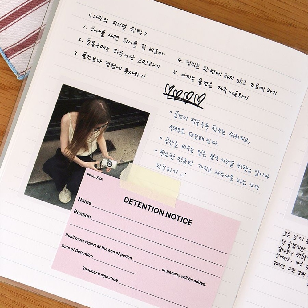 27년 다이어리 위클리 플래너 2027년 날짜형 pvc커버 2027 주간 이미지 7