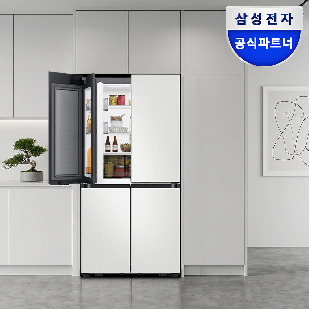 삼성 비스포크 Ai 냉장고 키친핏 Max 4도어 636L RM70F63M2A 푸드쇼케이스 가격 비교 삼성공식파트너 평강프라자 삼성 비스포크 Ai 냉장고 키친핏 Max 4도어 636L RM70F63M2A 푸드쇼케이스
