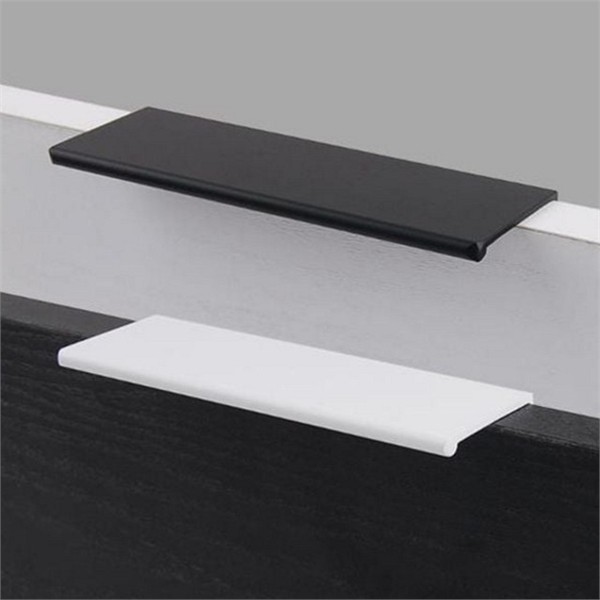 인테리어 가구 손잡이 120mm 숨은 서랍장 손잡이 알루미늄 매립형 붙박이 - 상품 이미지