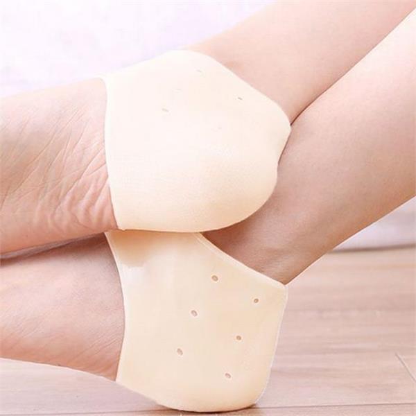 발보조 실리콘 발 뒤꿈치 힐패드 발 뒤꿈치 쿠션 충격 흡수 - 상품 이미지