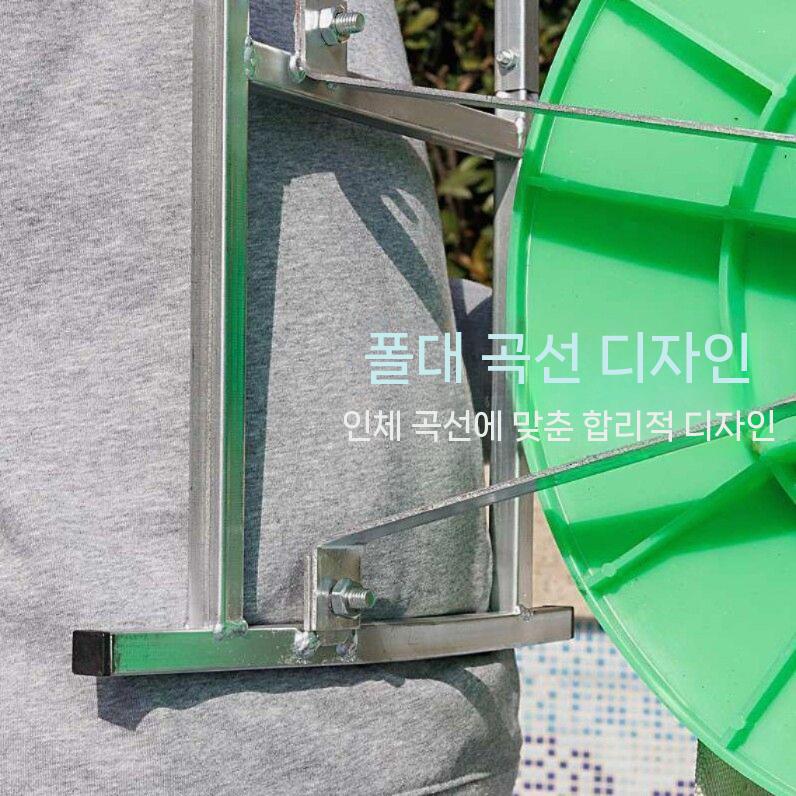 호스 권취기 감기기 수거기 리와인더 폐비닐 농업 수동 숄더 타입 1-6인치 - 상세 이미지 3