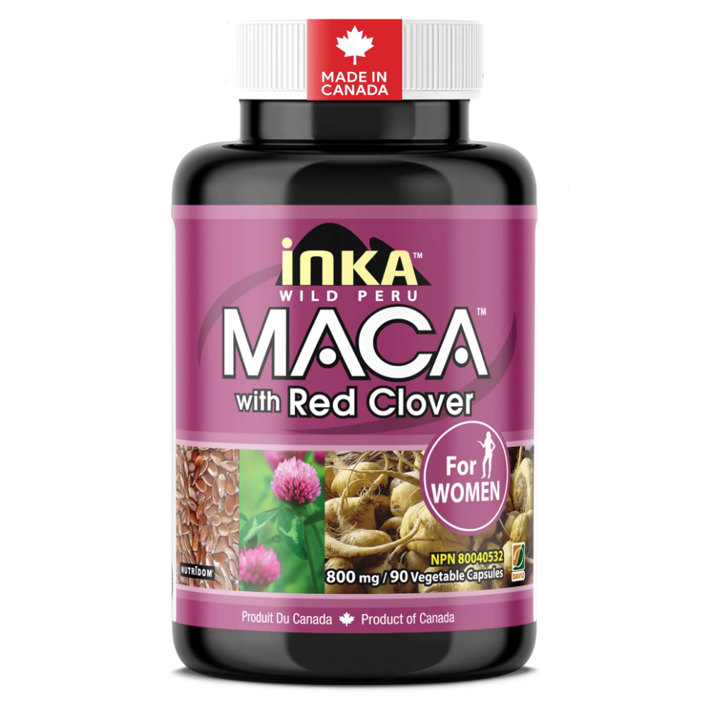 뉴트리돔 여성용마카 퍼플마카 800mg 붉은토끼풀꽃 아마씨함유 90캡슐, 1개 - 상품 이미지