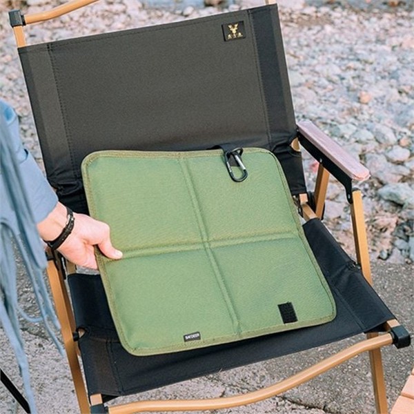 1인용 휴대용 방석 1인용 방수 접이식 방석 좌식 야외 쿠션 - 상품 이미지