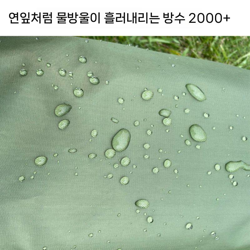 육각 그라운드시트 방수포 매트 캠핑 텐트 타프 방수 대형 120cm - 상세 이미지 4