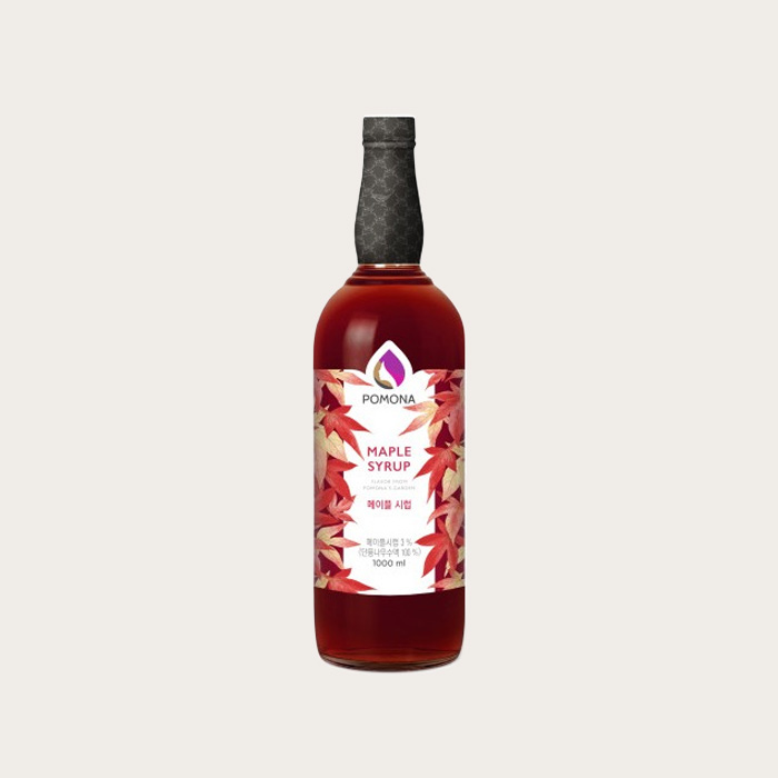 포모나 메이플 시럽 1000ml - 상품 이미지