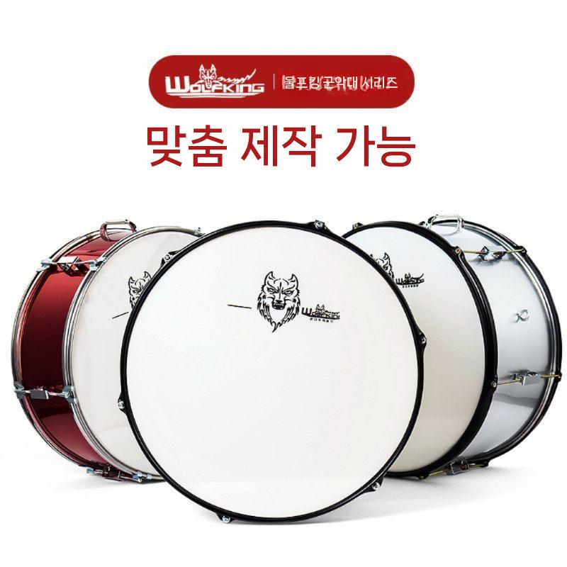 스네어드럼 드럼 타악기 군악대 퍼레이드 공연 연주용 18인치 - 상세 이미지 5