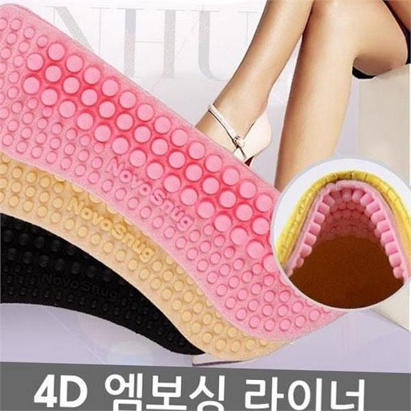 신발용 여성 뒤꿈치 패드 실리콘 구두 뒤꿈치 쿠션 엠보싱 하이힐 - 상품 이미지