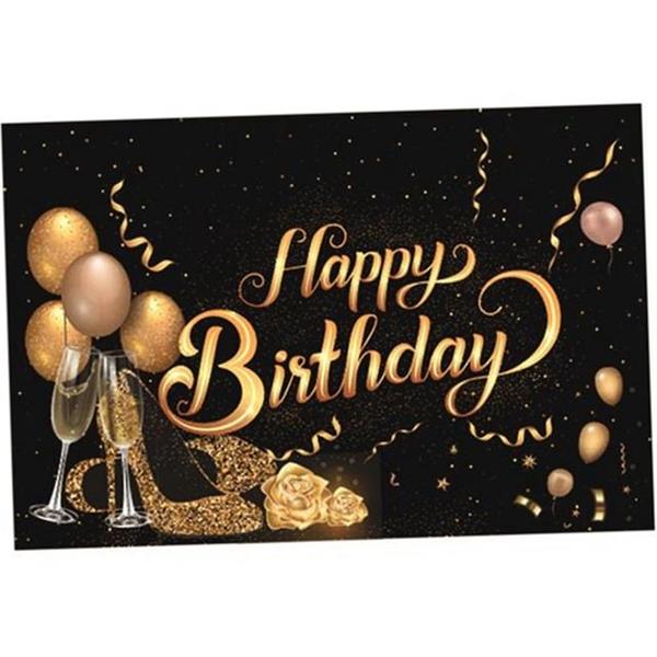 생일축하 생일 기념 현수막 포토존 생일 기념 배너 배경 축하 - 상품 이미지