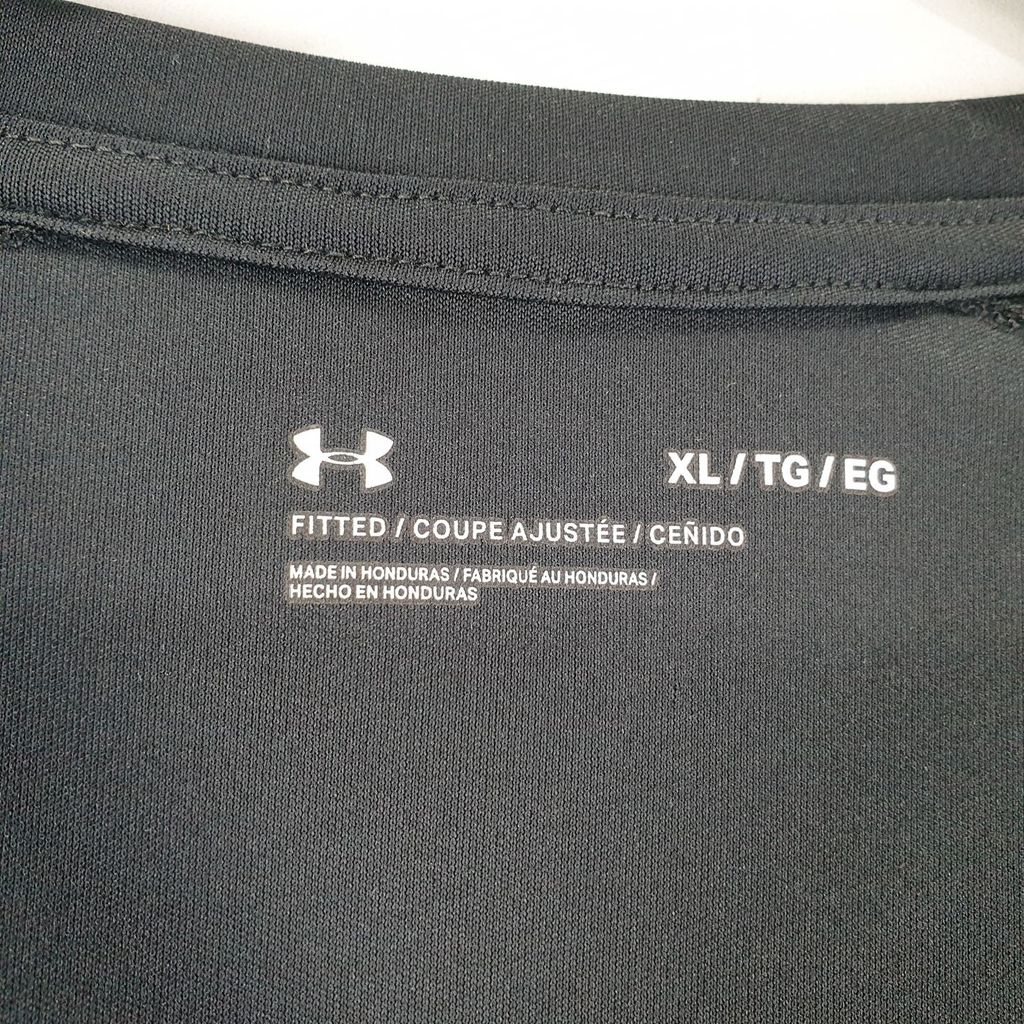 언더아머 블랙 남자 반팔티 XL O0325 이미지 8
