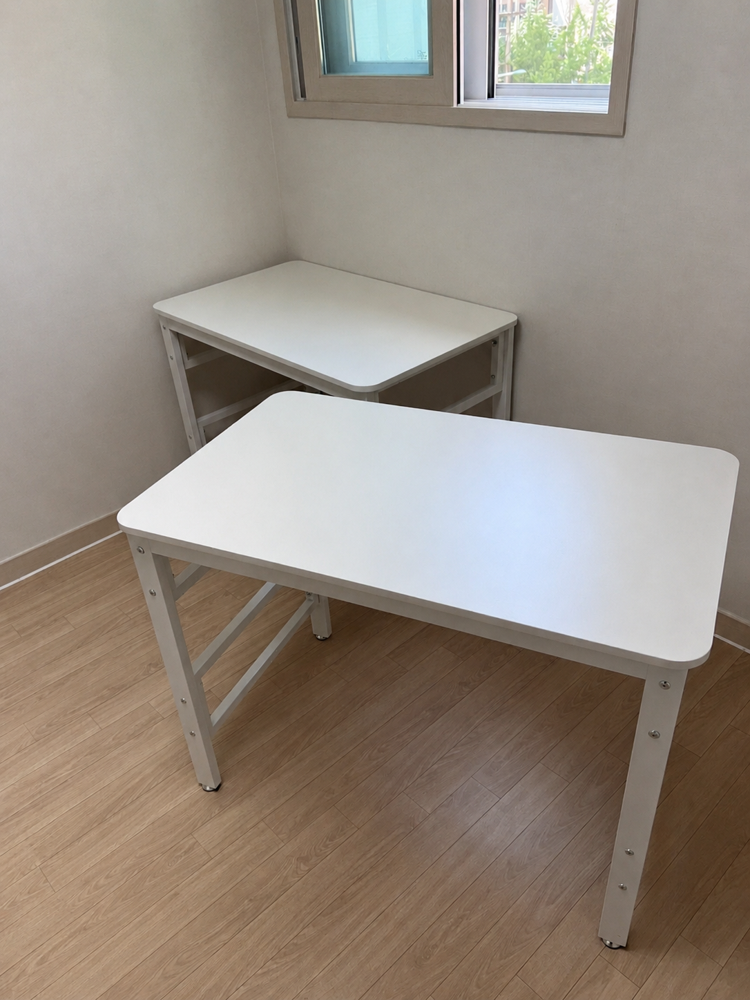 통프레임 흔들림없는 컴퓨터책상 게이밍 1인용 사무용 pc방 서재 조립식 철제 테이블 데스크 이미지 7