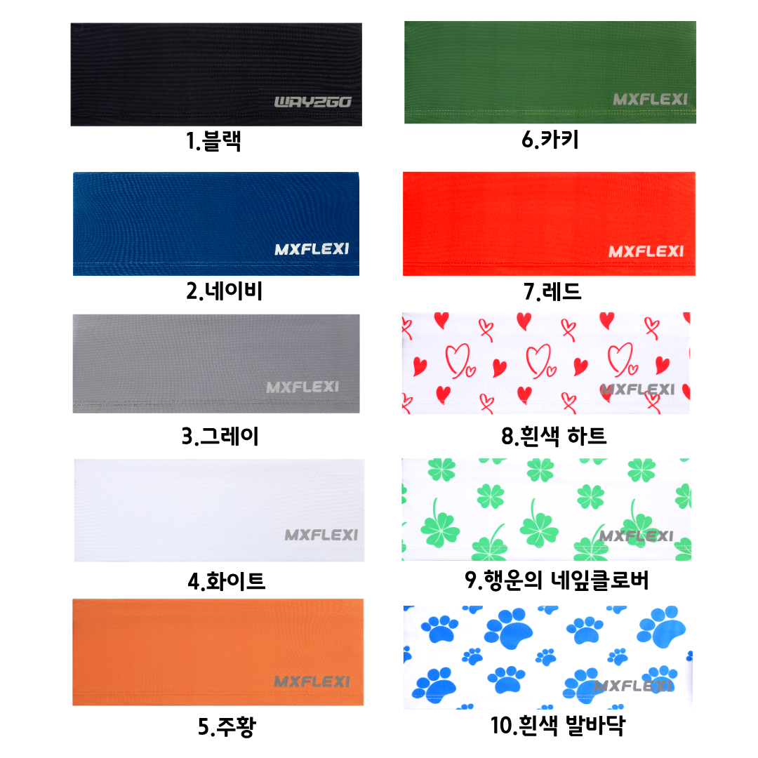 프리미엄 헤어밴드 반다나 와이드 크로스핏 운동 헬스 등산 러닝 유산소 등산용 헤어밴드 - 상세 이미지 4