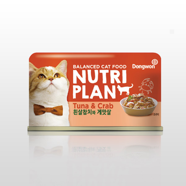동원 뉴트리플랜 고양이캔 고양이 통조림 길냥이 길고양이 간식 6종 160g 12캔 - 상세 이미지 3
