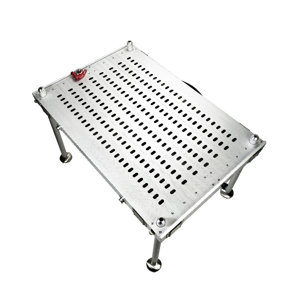 낚시좌대 발판 발판좌대 거치대 받침대 소형 경량 휴대용 낚시터 70x40cm - 상품 이미지